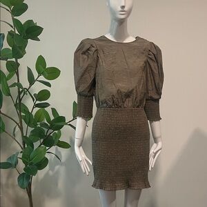Rebecca Minkoff Olive Puff Sleeve Dress